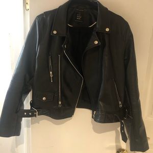 Zara faux Leather Jacket